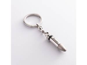 Чоловічий срібний брелок Куля Zancan EXP077