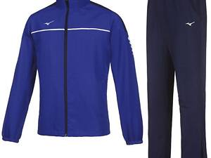 Чоловічий спортивний костюм MIZUNO Team Tokyo micro TRA Синій Чорний M (32EG7001C-22 M)