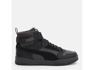 Мужские Ботинки Puma Rbd Game Wtr Flat Dark Gray-Puma Black-Puma Gold Черный 44.5 (7d38760407 44.5)