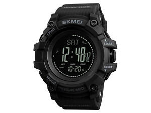 Мужские часы с барометром Skmei 1358 processor (Черный)