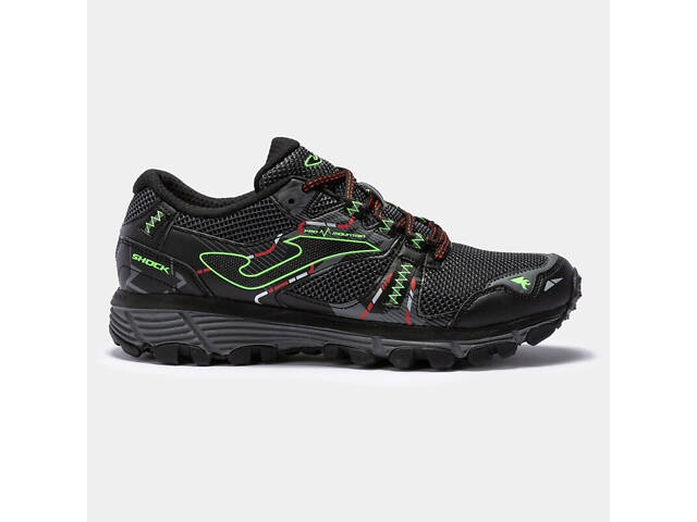 Чоловічі кросівки Joma TK.SHOCK MEN 2201 чорний,зелений 40,5 TKSHOW2201 40,5 - Фото 1