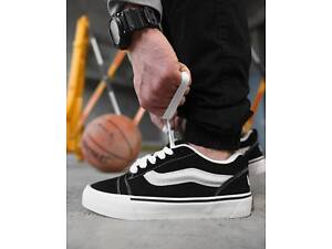 Чоловічі кросівки vans black /white НП5023