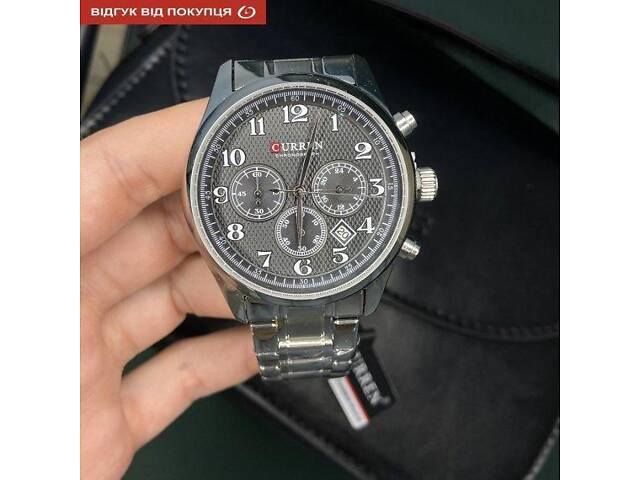 Мужские наручные часы Curren Partner (Серебристые) - Фото 4
