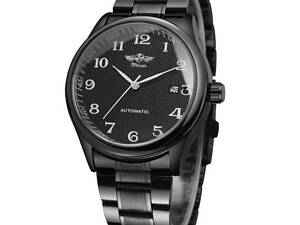 Мужские наручные часы Winner Handsome (Черный)