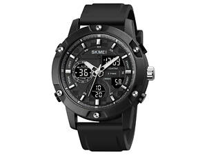 Мужские наручные классические часы Skmei 1757 Черный