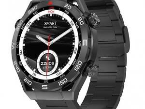 Мужские наручные умные часы Smart Ultramate с GPS (Black)