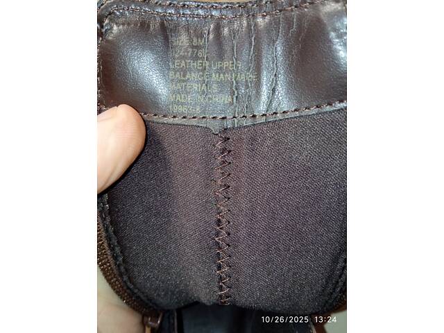 Эксклюзивные Новые Кожаные Полуботинки / Ankle Boots St. John's Bay Размер 8M US / 38 - 38,5 UA / 25 см из США - Фото 6