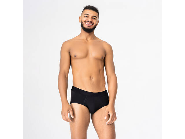 Чоловічі труси бриф MAN's SET Anatomic Briefs 2.0 Black Series Micromodal M Чорний - Фото 3