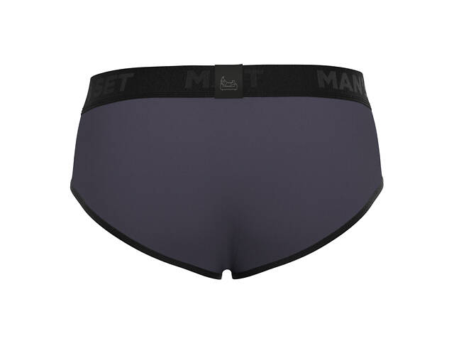 Чоловічі труси бриф MAN's SET Anatomic Briefs 2.0 Black Series Micromodal 2XL Графітовий - Фото 5