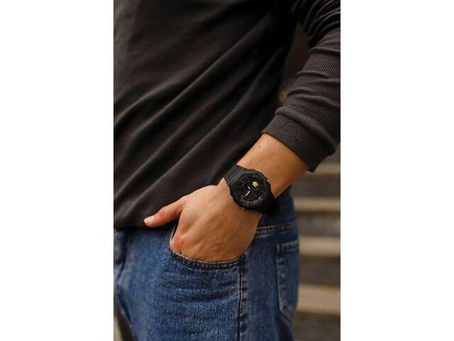 Мужские водостойкие тактические часы Besta Jocker UA (Черные) - Фото 7