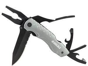Мультиинструмент нож 9в1 + биты (чехол) SIGMA (4375511)