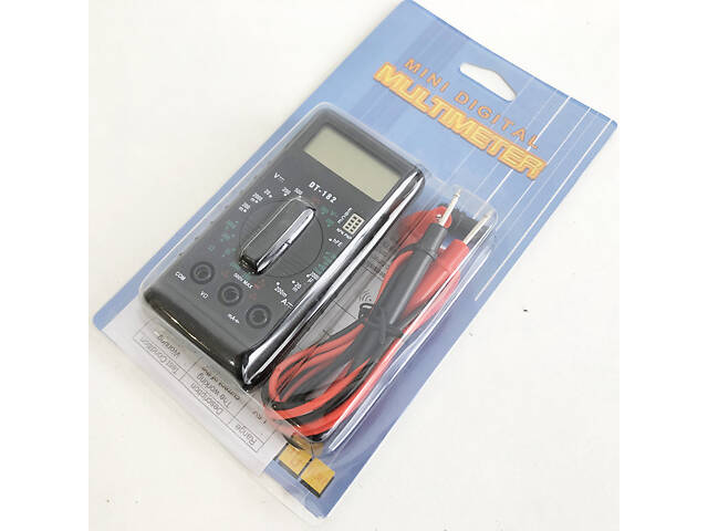 Мультиметр DT-182 (100), мультиметр тестер вольтметр, мультиметр для автомобиля, тестер для электрика - Фото 4