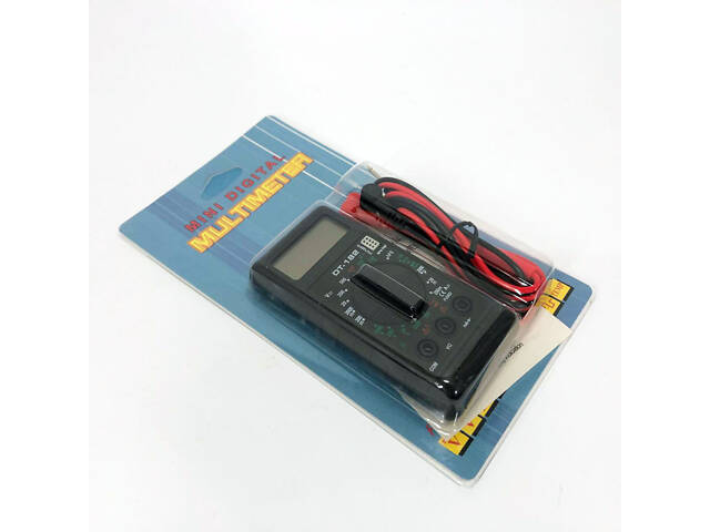 Мультиметр DT-182 (100), мультиметр тестер вольтметр, мультиметр для автомобиля, тестер для электрика - Фото 6
