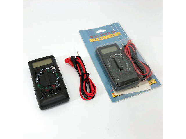 Мультиметр DT-182 (100), мультиметр тестер вольтметр, мультиметр для автомобиля, тестер для электрика - Фото 7