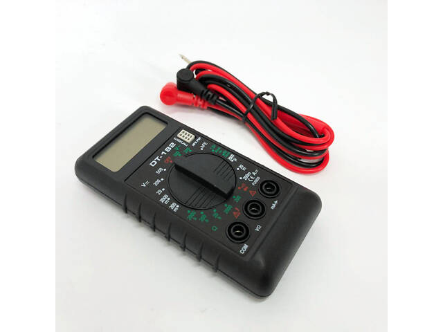Мультиметр DT-182 (100), мультиметр тестер вольтметр, мультиметр для автомобиля, тестер для электрика - Фото 9