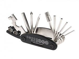 Мультитул для велосипеда 16 в 1 + насадки