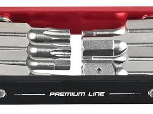 Мультитул ProX Premium Line 9 функций, красный (A-N-0279)