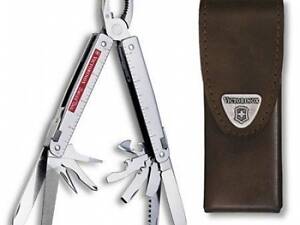 Мультитул Victorinox SwissTool в кожаном чехле 27 функций (3.0323.3CN)