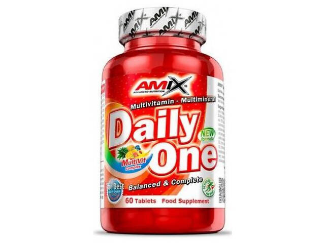 Мультивітаміни Amix Daily One 60 таб (1091-820 401) - Фото 1
