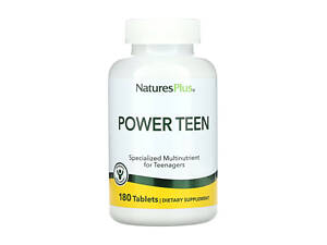 Мультивитамины для подростков Nature's Plus Power Teen 180 таблеток