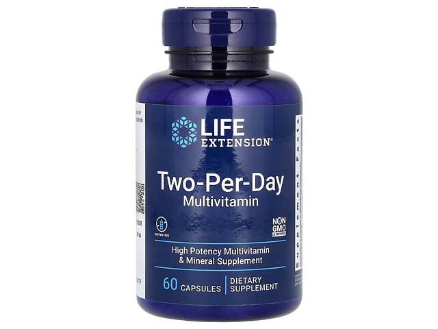 Мультивитамины Life Extension Two-Per-Day Multivitamin 60 caps (1086-2022-10-1973)