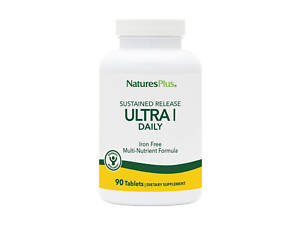 Мультивитамины Nature's Plus Ultra I Multi Iron-Free 90 таблеток