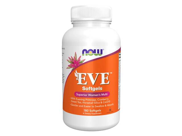 Мультивитамины Now Foods EVE 180 softgels (1086-100-59-9264731-20) - Фото 1