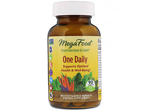 Мультивитамины One Daily MegaFood 1 в день 90 таблеток