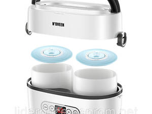 Мульти ланчбокс для приготування їжі на парі Noveen MLB820 X-LINE, оригінал!