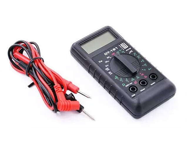 Мультиметр DT-181 (Тестер) типи вимірювань - Фото 1