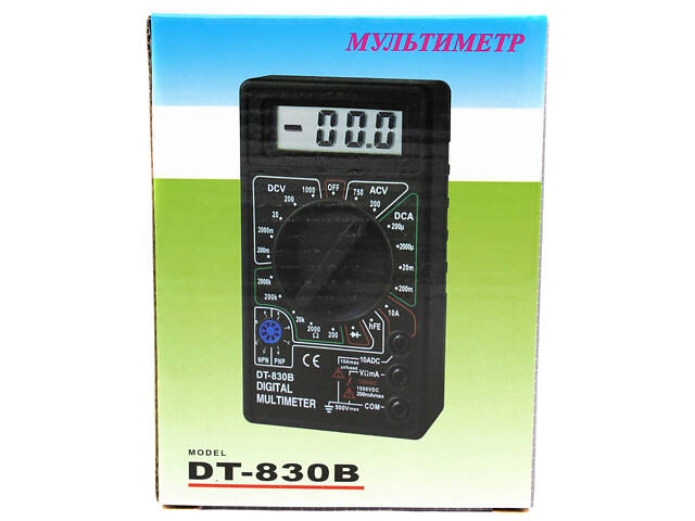 Мультиметр DT-830В (Тестер) - Фото 2