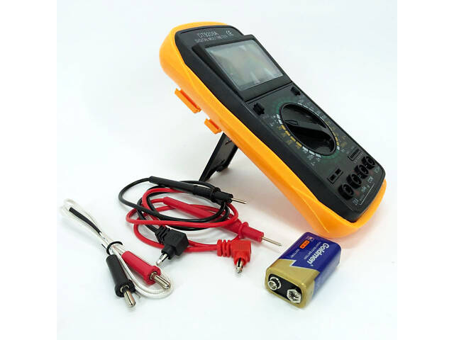 Мультиметр цифровий Digital DT-9208A універсальний, мультиметр для дому, гарний мультиметр - Фото 2