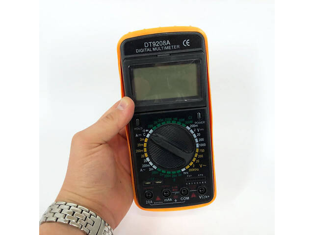 Мультиметр цифровий Digital DT-9208A універсальний, мультиметр для дому, гарний мультиметр - Фото 6