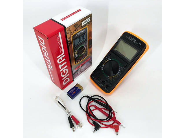 Мультиметр цифровий Digital DT-9208A універсальний, мультиметр для дому, гарний мультиметр - Фото 12