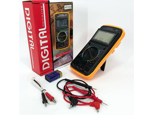 Мультиметр цифровий Digital DT-9208A універсальний, мультиметр для дому, гарний мультиметр - Фото 13