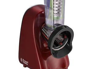 Мультирізка Russell Hobbs Desire Slice&amp;Go, 200Вт, 3 насадки, корпус-пластик, червоний (22280-56)