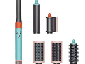 Мультистайлер для волос Airwrap Complete Long 6 насадок, голубой X9PBL