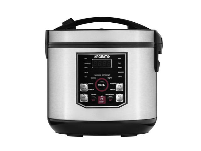 Мультиварка Ardesto MС-P21 860 Вт срібляста - Фото 1