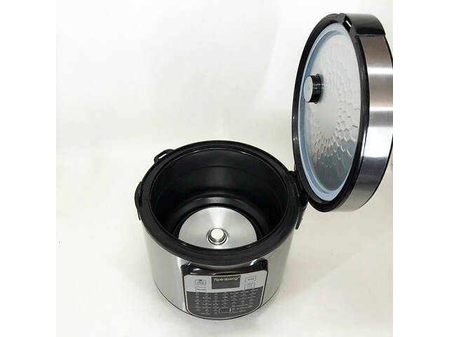 Мультиварка пароварка Rainberg RB-6209 45 програм 6л 1000W, Сенсорна мультиварка рисоварка - Фото 17