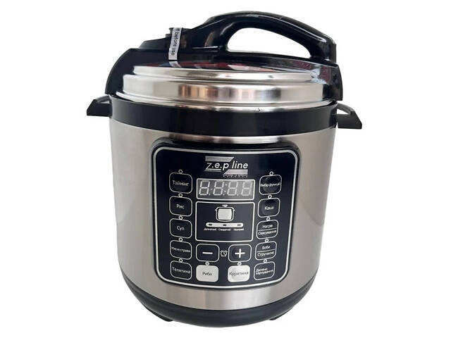 Мультиварка — скороварка Zepline ZP-121 3000W 17 програм об'єм 7 л - Фото 2
