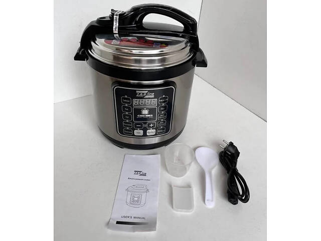 Мультиварка — скороварка Zepline ZP-121 3000W 17 програм об'єм 7 л - Фото 5