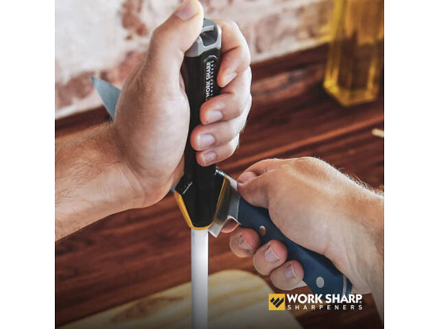 Мусат Work Sharp Ceramic Kitchen Honing Rod WSKTNCHR-I (WSKTNCHR-I) - Фото 3