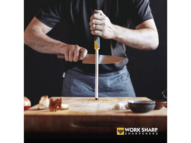 Мусат Work Sharp Ceramic Kitchen Honing Rod WSKTNCHR-I (WSKTNCHR-I) - Фото 4