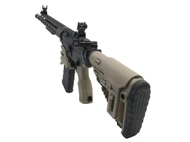 Мушка и целик низкие, DLG TACTICAL (DLG-166), цвет Черный, съемные на Picatinny, откидные - Фото 9