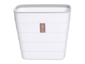 Мусорное ведро на дверцу 6 (л) ведро для мусора пластиковое навесное Белый HP-45-18W