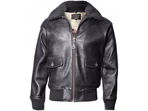Шкіряна куртка Offical Top Gun Military G-1 Jacket (чорна)