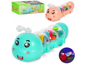 Музыкальная игрушка Гусеница 6608-19B 25 см