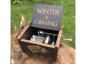 Музыкальная шкатулка Game of Thrones оригинальная шкатулка с мелодией сериала Игра Престолов стильный подарок