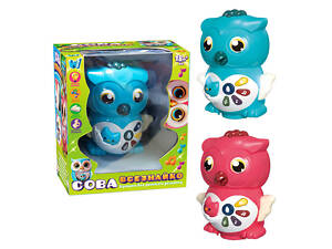Музыкальная сова 36736 (36/2) 'WToys', 2 цвета, ОСВУЧЕНИЕ УКРАИНСКИМ ЯЗЫКОМ, сказки, песни, загадки, колесо свободного х