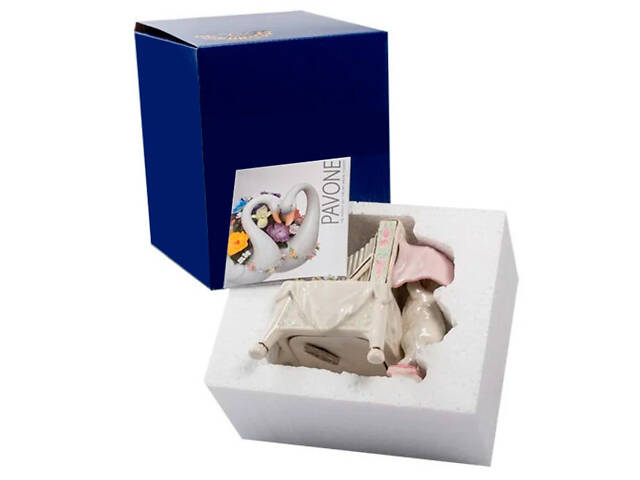 Музична Статуетка Цуценя та камера Pavone AL31994 - Фото 2